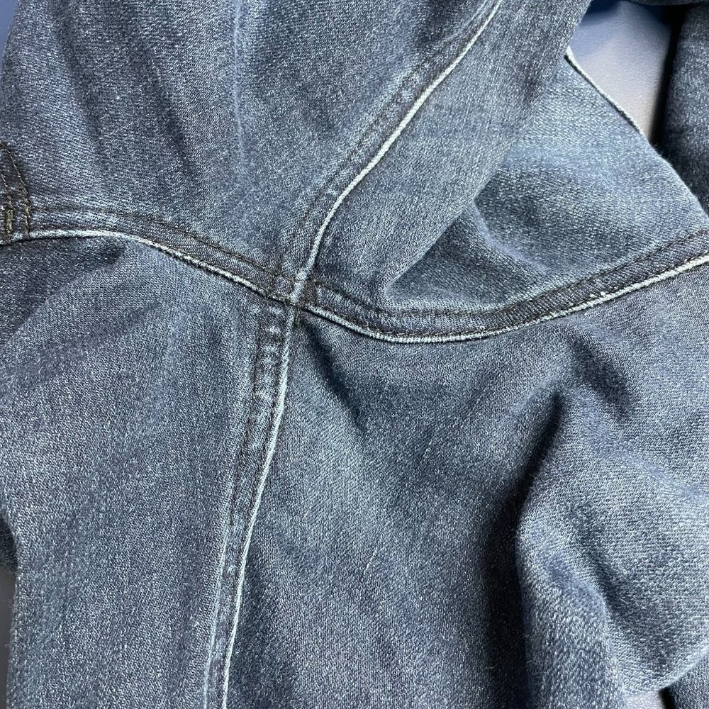 Indigo Blue Super Skinny Distressed Maternity Jeans - Picture 9 of 12